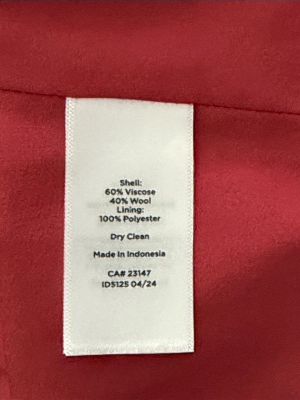 Talbots Raspberry Pink Military-Style Gold Button Jacket - Picture 5 of 6